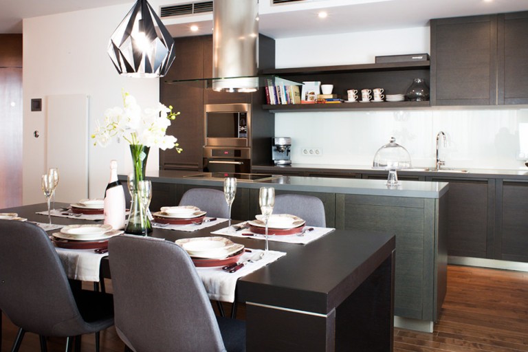 Model apartment